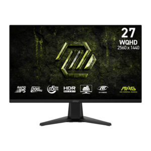 Msi Mag 275qf E20 27" Wqhd 200hz Ips Gaming Monitor