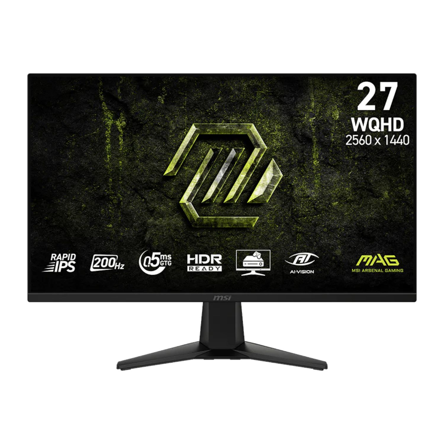 Msi Mag 275qf E20 27" Wqhd 200hz Ips Gaming Monitor