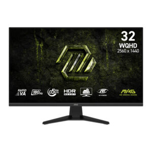 Msi Mag 325qf E18v 32" Wqhd 180hz Va Gaming Monitor