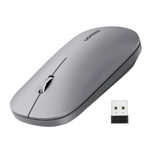 Ugreen Portable 2.4ghz Wireless Mouse - Grey
