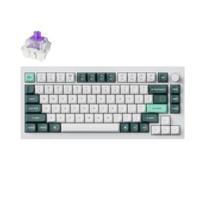 Keychron Q1h-P1 Qmk Wireless Custom Keyboard - White