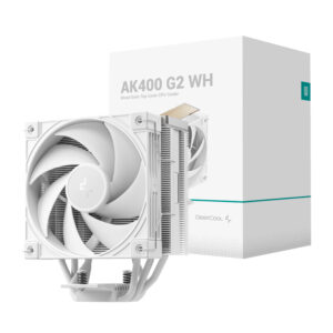 Deepcool Ak400 G2 120mm Cpu Air Cooler – White