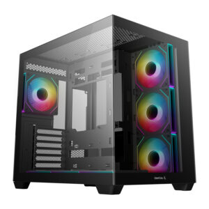 Deepcool Cg530 7f Argb Atx Gaming Chassis - Black