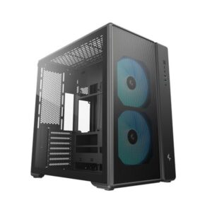 Deepcool Cg590 Mesh 2f Atx Argb Gaming Chassis - Black