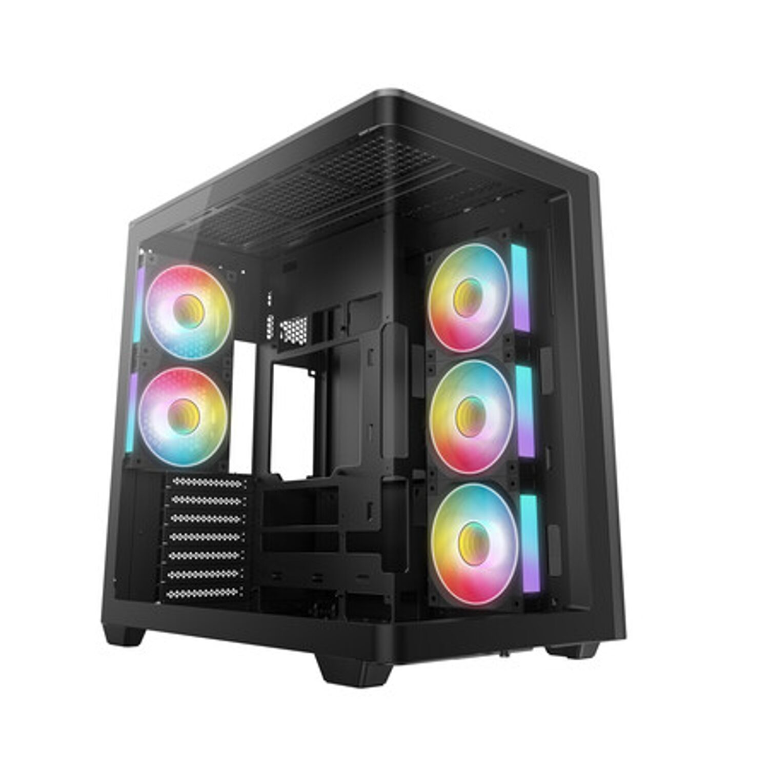 Deepcool Cg590u 5f Atx Argb Gaming Chassis - Black