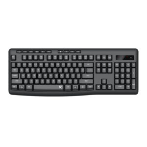 Redragon Bk-7367 Full-Size Ergonomic Wireless Membrane Office Keyboard - Black