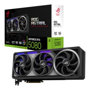 Asus Rog Astral Geforce Rtx 5080 16gb Gddr7 Oc Edition