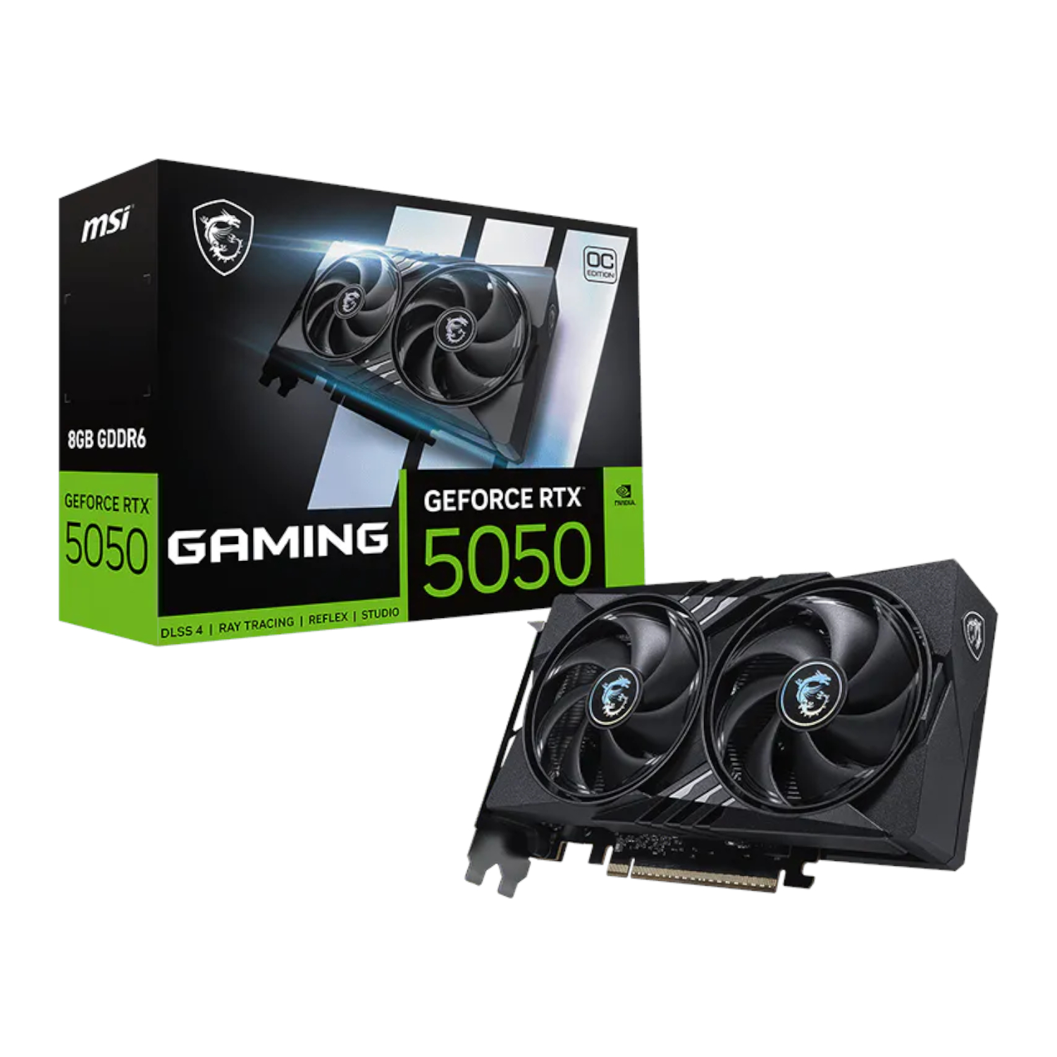 Msi Geforce Rtx 5050 8g Gaming Oc Graphics Card