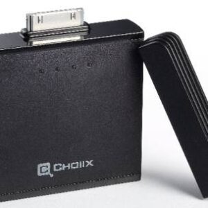 Choiix C-A006-K1 I-Powerfort - Black - Battery For Iphone , Cable Free Direct Attach , 70x60x16mm Compact Size , 5.5whrs / 1450mah - With Battery Life Indicator , With Ovp, Odp, Otp, Scp , 70x60x16mm , 71g