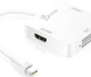 J5 Create Jda173 Mini Displayport To Displayport/Dvi/Hdmi