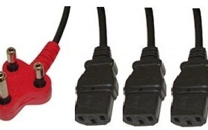 3 Way Power Cable - 3.8m Dedicated
