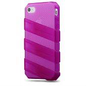 Coolermaster C-If4c-Hfcw-3n Claw Translucent Pink - Protection Case For Iphone4/4s Thermoplastic Urethane With Honey-Combed Design For Better Grip 120x65x14.5mm