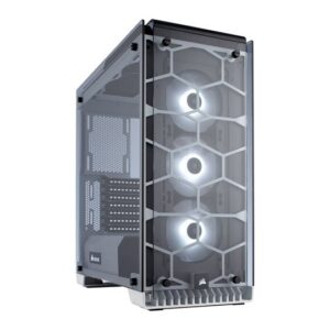Corsair Cc-9011110-Ww Crystal Series 570x With White Color Scheme -Rgb