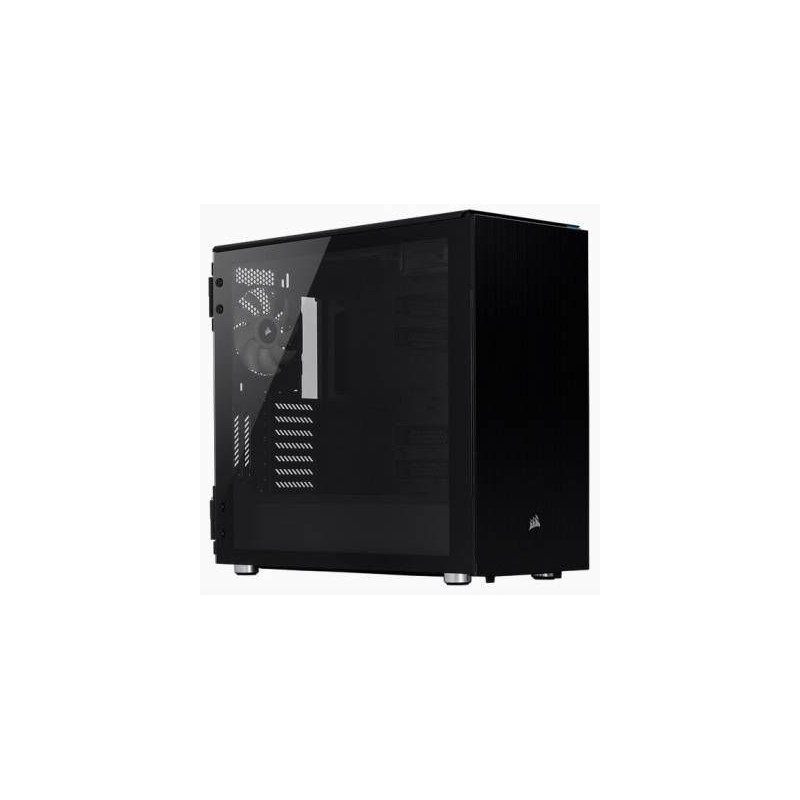 Corsair Cc-9011167-Ww Carbide Series 678c - Tempered Glass Black
