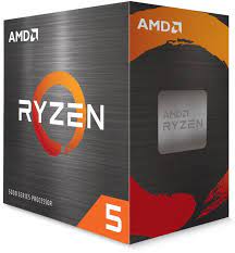 Amd 100-100000457box Socket Am4 Ryzen5 5500 - 6 Cores / 12 Threads ( 3.6ghz Box Cpu / 4.2ghz Turbo Core ) Unlocked Clock Multiplier ; 576k L1 + 3mb L2 + 16mb L3 Cache Intergrated Dual Channel Ddr4-3200 Memory Controller ; 7nm 65w Tdp - Box Cpu ( With