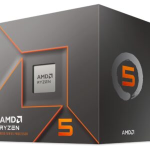 Amd Am5 Ryzen 5 8400f 6 cores 12 threads 4.2 ghz up to 4.7 ghz boost with Amd wraith cooling fan
