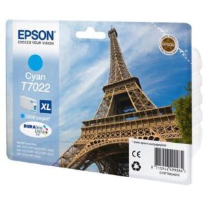 Epson T7022 Cyan Eiffel Tower