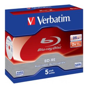 Verbatim 5J:43615 25gb BD-Rewritable