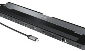 J5 Create Jcd542 Dual Display Docking Station - Usb3.0 Type-C ( Gen1/5gbps ) Universal Docking Station