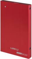Lian-Li Ex-10q Red - 2.5" Sata External Enclosure Usb3.0 5 Gbps ( Usb2.0 Backwards Compatible ) Aluminum Usb Powered 132x80x18mm