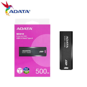 Adata 500gb Sc610 Usb 3.0 Gen 2x2 External Ssd