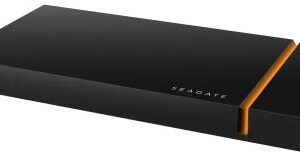 Seagate Stjp1000400 1tb/1000gb Firecuda Nvme External Gaming Ssd With Rgb Led 93x79x9mm Compact Size Usb3 Type-C Gen2x2 ( 20gbps ) Backward Compatible With Gen1 + Gen2 173x32x10mm - 3 Years Warranty