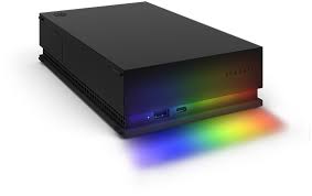 Seagate Stkk16000400 Firecuda Gaming Hub 16tb/16000gb ( 3.5" ) With Rgb Led + Usb3 Gen1 Type-A + Type-C Downstream Hub - 206x128x49mm - 3 Years Warranty