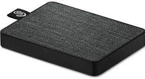 Seagate Stje500400 / Stkg500400 External 500gb Ssd One-Touch Series - Black Woven Fabric 400mb/Sec 70x50x11mm Usb3 Type-A Usb-Powered With Sync Plus + 1-Year Mylio Create + 2 Months Adobe Creative Cloud Photography Plan - 3 Years Warranty