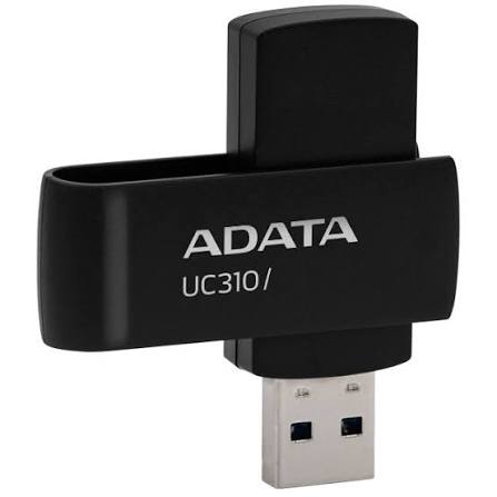 Adata Uc310 128gb White - Usb3 Flash Drive ( Usb2.0 Backwards Compatible ) Swivel Capless Design Usb3.0 Read : 100 Mb/Sec 58x20x13mm Support Linux Mac Os Support Free Ostogo + Ufdtogo + 60days Trial Norton Internet Security - 5 Years Warranty