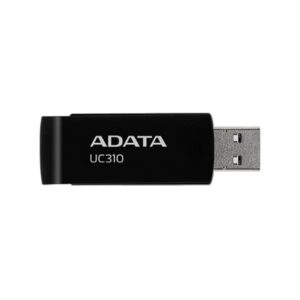 Adata Uc310 64gb Black - Usb3 Flash Drive ( Usb2.0 Backwards Compatible ) Swivel Capless Design Usb3.0 Read : 100 Mb/Sec 58x20x13mm Support Linux Mac Os Support Free Ostogo + Ufdtogo + 60days Trial Norton Internet Security - 5 Years Warranty