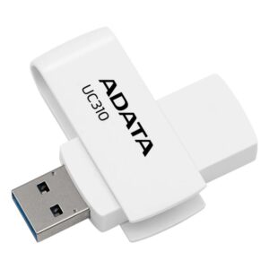 Adata Uc310 64gb Black - Usb3 Flash Drive ( Usb2.0 Backwards Compatible ) Swivel Capless Design Usb3.0 Read : 100 Mb/Sec 58x20x13mm Support Linux Mac Os Support Free Ostogo + Ufdtogo + 60days Trial Norton Internet Security - 5 Years Warranty