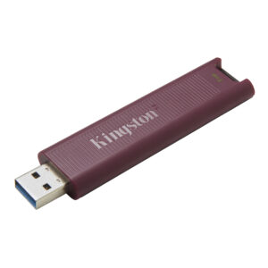 Kingston Dtmaxa/1tb Datatraveler Max Flash Drive With Metal Casing + Keyring Loop Usb3 (Gen2/10gbps) Type-A For Pc Or Mobile Devices Read/Write : 1000/900 Mb/Sec 82.2x22x9mm Compact Size Support Linux Mac Os - 5 Years Warranty