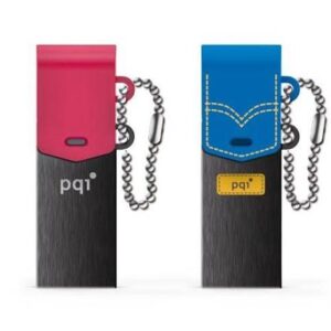 Pqi 6001-032gr1001 Connect301 32gb Blue - Usb3.0 / Microusb Dual-Connectors Flash Drive Cob ( Chip-On-Board ) Design 36.8x15x7.2mm - Limited Lifetime Warranty
