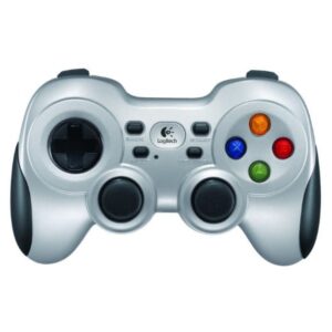 Logitech 940-000142 / 940-000145 F710 Wireless Gamepad 2.4ghz Rf 12 Programmable Buttons 2 Analogue Joystick Dual Vibration Feed Back - With Usb Nano-Receiver