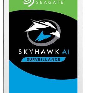 Seagate St12000ve0008 / St12000ve001 12tb/12000gb Skyhawk Ai Surveillance Optimised With Imageperfect Ai Firmware Ai Stream Up To 64x Hd Cameras Sata6g 256mb Cache 7200rpm Sustained Data Rate - 250mb/Sec Designed For 24x7 Digital Video Surveillance O