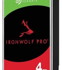 Seagate St4000nt001 4000gb/4tb Nas Hdd ( Ironwolf ) Designed For Multi-Bay Nas Systems With Dual-Plane Balance + Nasworks Error Recovery Control Sata6g 256mb Cache 7200rpm Sustained Data Rate - 250mb/Sec - 3 Years Warrenty