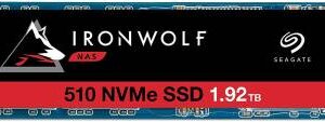 Seagate Zp1920nm30001 / Zp1920nm30011 1920gb Ironwolf 510 Designed For Nas / 24x7 Multi-User Storage - Ngff ( M.2 ) 3d Tlc Ssd + Slc Cache Nvme Pcie (Gen3.0) X4 Mode Type 2280 -22x80x2.38mm (Single Sided) Ldpc (Low Density Parity Check) Ecc Burst Pe