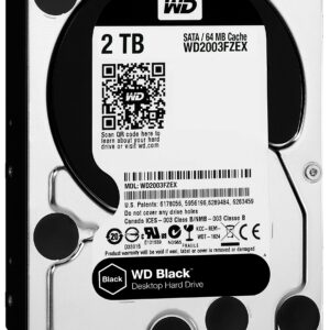 Western Digital Wd2003fzex 2tb Black 64mb