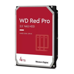Western Digital Redpro For Nas Wd4003ffbx 4000gb/4tb 7200rpm 256mb Cache Sata6g 3d Active Balance Plus Support 24x Drive Bays 300tb/Year 1m Mtbf Sustained Data Rate - 217mb/Sec - 5 Years Warrenty