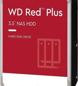 Western Digital Red+ (Plus) For Nas Wd80efzx / Wd80efzz 8000gb/8tb 5400rpm 128mb Cache Sata6g 3d Active Balance Plus Support 8x Drive Bays 180tb/Year 1m Mtbf Sustained Data Rate - 175mb/Sec - 3 Years Warrenty