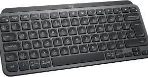 Logitech 920-010498 Wireless Mx Mini Black - 132x296x21mm ( No Numeric Keypad ) - With Emoji+ Dictation+ Mic Buttons Flow Technology To Work On Multi-Devices ( Pc/Mac/Tablet/Smartphone ) Easy-Switch Keys To Connect Upto 3 Devices - Usb Type-C Rechargeab
