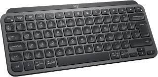 Logitech 920-010498 Wireless Mx Mini Black - 132x296x21mm ( No Numeric Keypad ) - With Emoji+ Dictation+ Mic Buttons Flow Technology To Work On Multi-Devices ( Pc/Mac/Tablet/Smartphone ) Easy-Switch Keys To Connect Upto 3 Devices - Usb Type-C Rechargeab