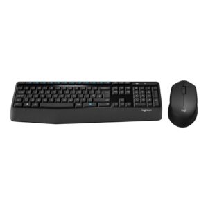 Logitech 920-006489 Mk345 Cordless ( Cordless Kb+ 1200dpi Mouse ) Enhanced Function Keys Black - Usb Nano Receiver