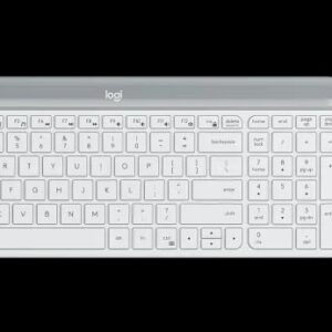 Logitech 920-009205 Mk470 Cordless White ( Cordless Kb+ 1000dpi Mouse ) Ultra Slim+Compact ( Less Keys ) With Silent-Touch Enhanced Function Keys Black - Usb Nano Receiver
