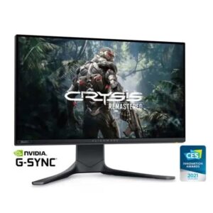Dell/Alienware 210-Aycl Aw2521h 25" Gaming Lcd With Alienfx Lighting - With Ips Technology ( True 178 Wide Viweing Angle + Real Color ) G-Sync @360hz 3-Side Narrow Bezels 4-Way Adjustable Stand ( Tilt+ Height+ Swivel+ Pivot ) Ddm (Dell Display Ma
