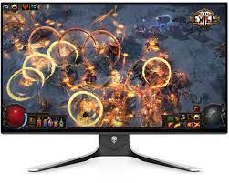 Dell/Alienware 210-Axnu Aw2721d 27" Gaming Lcd With Alienfx Lighting - 1073.7million Display Colors - With Ips Technology ( True 178 Wide Viweing Angle + Real Color ) G-Sync + Freesync Technology@240hz 3-Side Narrow Bezels 3-Way Adjustable Stand