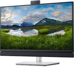 Dell 210-Aylv C2722de 27" Conferencing Monitor + Speaker + Webcam ( With Team Button ) + Kvm Switch - With Ips Technology ( True 178 Wide Viweing Angle + Real Color ) 99% Adobe Rgb Color Gamut 4-Way Adjustable Stand ( Tilt+ Height+ Swivel+ Pivot )