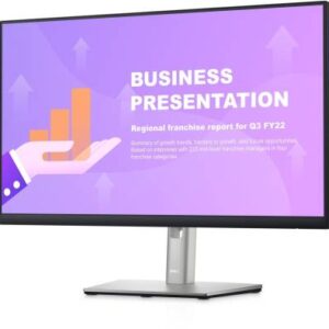 Dell 210-Bbbg P2222he 22" Led Display - With Ips Technology ( True 178 Wide Viweing Angle + Real Color ) 4-Way Adjustable Stand ( Tilt+ Height+ Swivel+ Pivot ) - 1920x1080 ; Brightness- 250cd/M2 ; Contrast Ratio- 1000:1 Response Time- 5ms - Dp In+