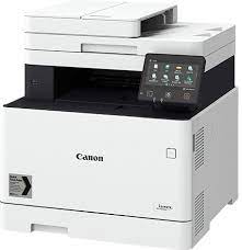 Canon Laserbase Mf742cdw Color All-In-1 Print-Scan-Copy Network Ready ( Gigabit Wired + Wireless + Nfc ) + Built-In Duplex Unit For Printing 12.7cm Color Touchscreen Lcd - A4 800mhz X2 Processor 1024mb Print 1200x1200dpi ; Mono / Color : 27/27ppm 5