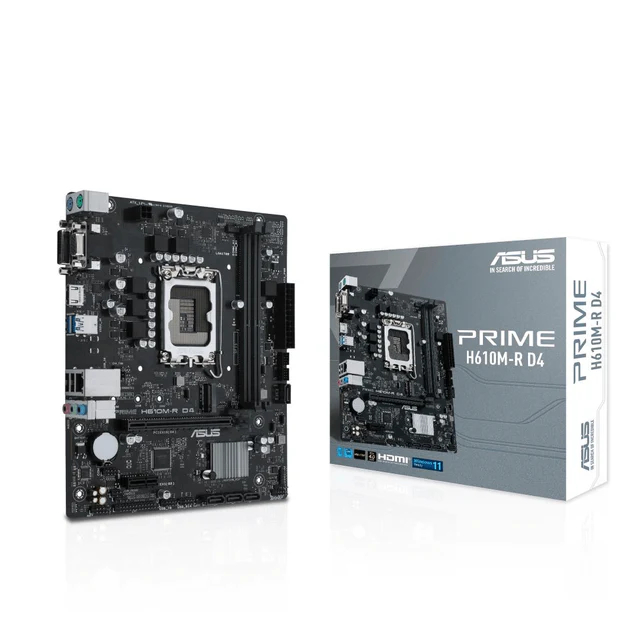 Asus H610m R ddr5 Lga1700 Micro Atx Motherboard